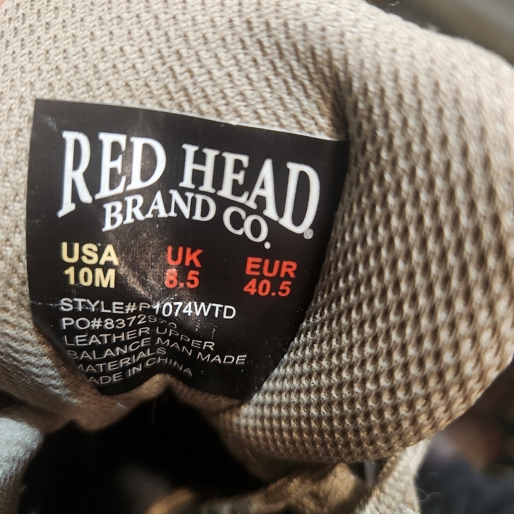 Red Head L Skyline Brown Waterproof Hiking Boots Size 10 M EXCELLENT Womens - Picture 9 of 16